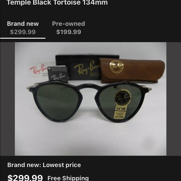 Bausch Lomb vintage Ray Bans “gatsby” dlx style sterling